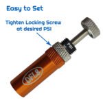 DFL8 Automatic Tyre Deflators 5-30PSI Orange Set of 4 - Image 6