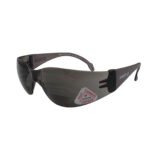 +1.50 Smoke Bifocal Safety Glasses Dark Tinted Reading