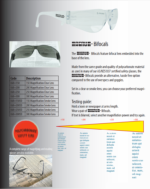 +1.50 Smoke Bifocal Safety Glasses Dark Tinted Reading - Image 4
