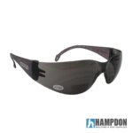 +1.50 Smoke Bifocal Safety Glasses Dark Tinted Reading - Image 6