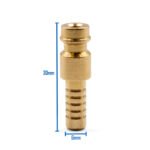6mm Quick Connect Gas Barb for Welding Panel Socket - Image 6