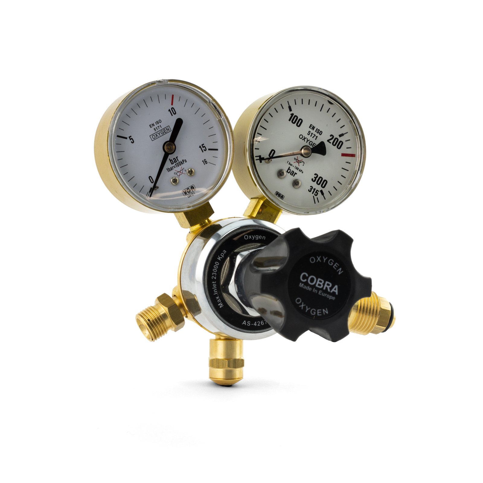 10 Meter Acetylene Kit with Hose, Oxygen and Acetylene Regulators