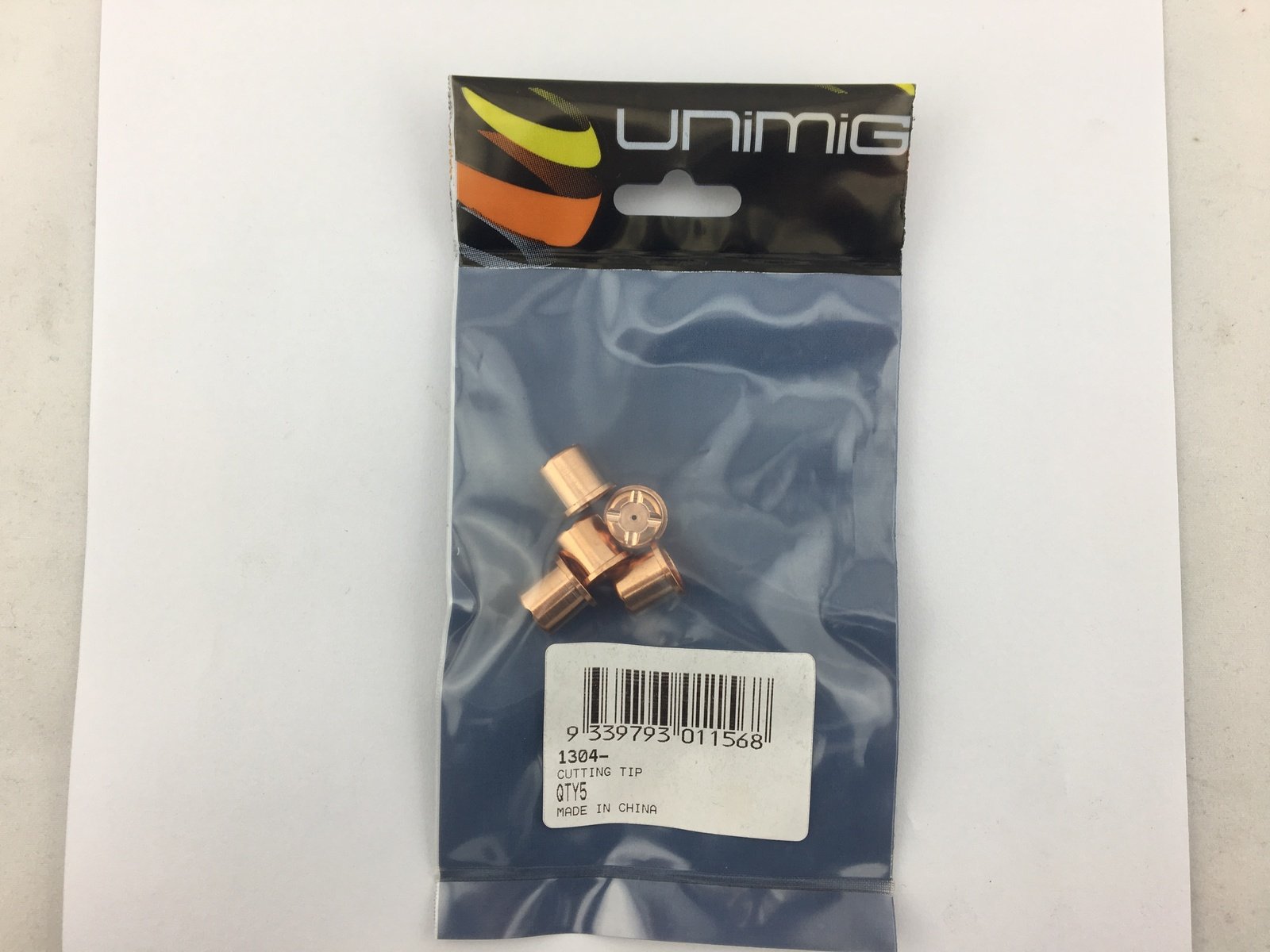 Cutting Tip 1304 for UNIMG VIPER CBR50 & LT50 & CB50 Plasma Torch - 5 Pack