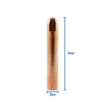 Bernard Style MIG Contact Tips 1.6mm 51mm 5 Pack