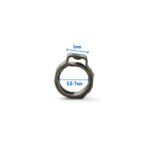 Oetiker Style Stainless Single Ear Clamps 5.8-7mm 10 Pack - Image 3