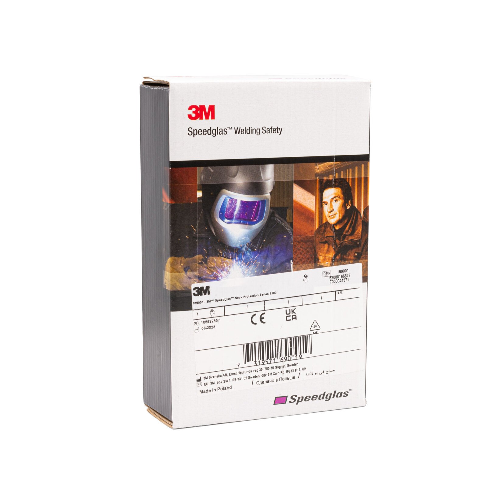 3M Speedglas 100 9100 MP G5-02 G5-03E Welding Helmet Throat Protection