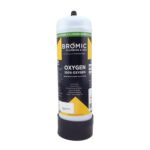 Bromic 2.2L Disposable Oxygen Gas Bottle 12mm Thread x2 - Image 2