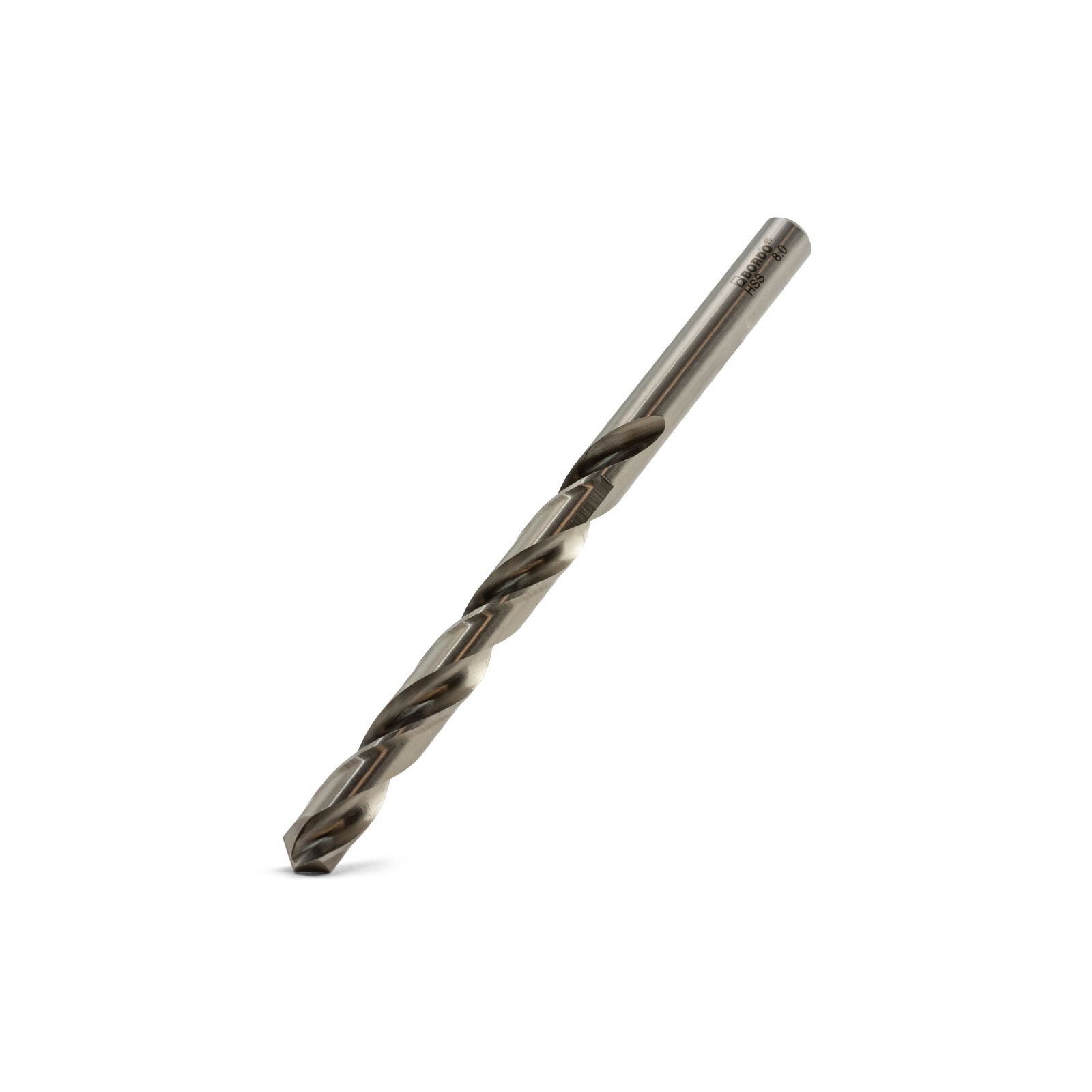 8.0mm Bright HSS Jobber Drill Bit - 5 Each