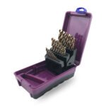 Bordo 1/16-1/2" 29pc HSS Cobalt Drill Bit Set ABS Case - Image 2