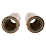 40x TWECO #2 Style MIG Gas Nozzle / Shroud 13mm - 40 Pack