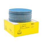 Klingspor 150mm Velcro Backing Sanding Disc Pad PS 21 FK  6" 80 Grit - No Dust Holes - 50 Each - Image 2