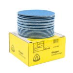 Klingspor 125mm Velcro Backing Sanding Disc Pad PS 21 FK 5" 60 Grit - No Dust Holes - 50 Each - Image 2