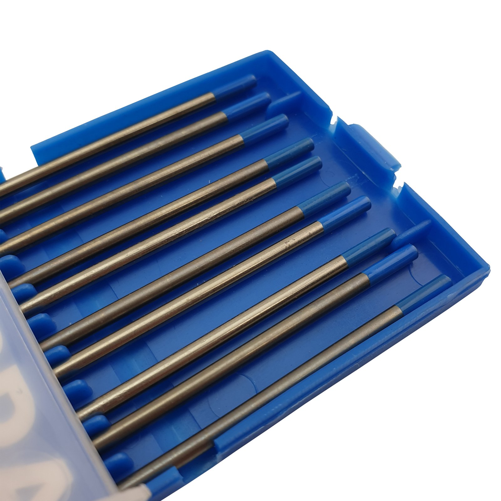 2.4mm 2% Lanthanated TIG Tungsten Electrodes 10pk Blue Tip