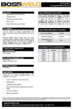 400g - 1.6mm ERCuSi-A Silicon Bronze TIG Filler Rod - Approximately 23 Rods - Image 3