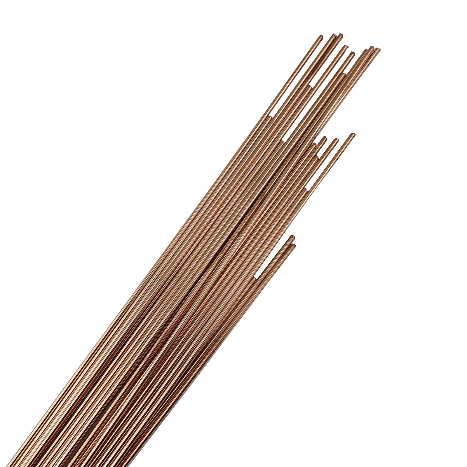 1kg - 2.4mm 5% Silver Solder Brazing Rods - 750mm Long