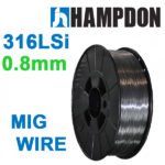 15kg 0.8mm ER316LSi Stainless Steel MIG Welding Wire