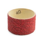 Klingspor 40 Grit CS 410 Spiral Bands 38x25mm Stainless Steel 50pk