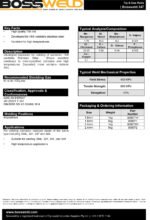 200g - 2.4mm ER347 Stainless Steel TIG Filler Wire Rods 347 E347 - Image 3