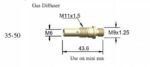 TWECO 35-50 Mini-MIG Gas Diffuser 40 Pack - Image 2