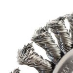 Klingspor 125mm x 14mm x 22.23mm Twist Knot Mild Steel Wheel Brush - 5 Each - Image 2