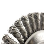 Klingspor 125mm x6mm x22.23mm Mild Steel Pipeline Wheel Brush 5pk
