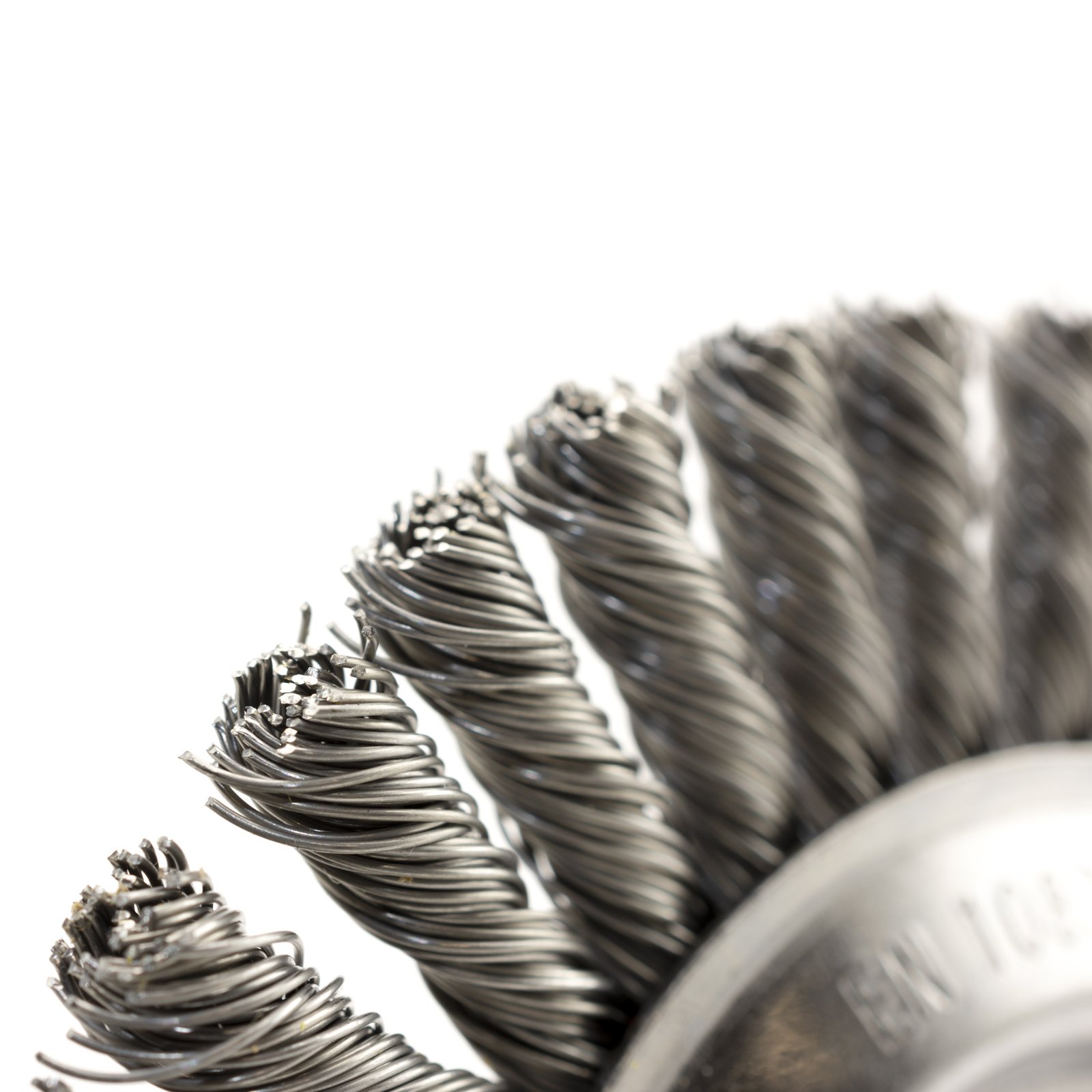 Klingspor 125mm x 6mm x 22.23mm Pipeline Mild Steel Wheel Brush - 5 Each