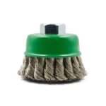 65mm Klingspor Stainless Steel Twist Knot Cup Brush for 5" Angle Grinder 12500 RPM BT 600 Z - 1 - Image 6