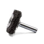 10x Klingspor BRS 600 W Wheel Brush Crimped Wire Steel Shaft - Image 4
