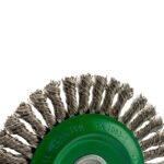 Klingspor 125mm x 6mm x 22.23mm Pipeline Stainless Steel Wheel Brush - Image 2