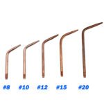 10x Type 554 #8 Oxygen/LPG Welding Brazing Tip - Image 3