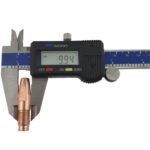 10 Pack of 0.8mm Fronius Style MIG Contact Tips - M10 x 10 x 0.8mm - Image 3