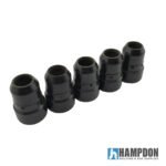 5pcs Fronius Gas Diffuser Black Screw On AL4000 AW5000 MIG Torch - Image 5