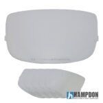 3M Speedglas 9000 & 9002 Hard Coated Outside Cover Lens - 5 Each - Image 4