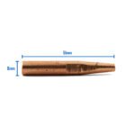 Bernard Style Conical MIG Contact Tips 1.2mm - 25 pack - Long 51mm