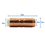 Bernard 300A MIG Nozzle 4393 Copper Conical 40 Pack - Image 4