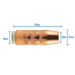 Bernard 4394 300A Copper MIG Nozzle 2 Pack - Image 5