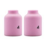 TIG Ceramic Nozzle #4 Gas Lens 5pk WP-9/20 - Image 2