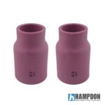2 x TIG Ceramic Cup Nozzle #12 GAS LENS LARGE DIAMETER - Image 4