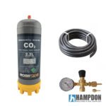 Disposable PURE CO2 Gas Bottle 2.2L Combo Kit - Image 6