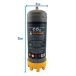 Disposable PURE CO2 Gas Bottle 2.2L 2-Pack Combo Kit - Image 5