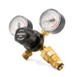 Harris 601 Oxygen & Acetylene Regulator Flow meter Twin Pack - Image 4