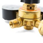 Harris 601 LPG Regulator / Flow meter Twin Gauge - Image 4