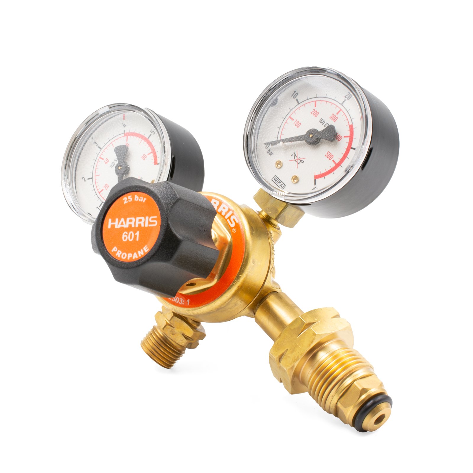 601-LPG-601-OX Harris 601 Oxygen & LPG Regulator Flow meter Twin Pack - Image 1