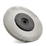 3M 61500187747 150mm x12mm 120 Grit Curved Radial Bristle Brush - Image 5