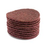 3M Scotch-Brite Maroon Medium Surface Conditioning Disc - 100mm x 16mm - 10 Each - Image 2