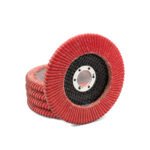 COBRA Curved Flap Disc Pollifan Ceramic 40 Grit Steel/Inox 2pk - Image 2