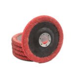 COBRA Curved Flap Disc Pollifan Ceramic 40 Grit Steel/Inox 2pk