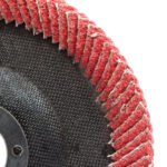 COBRA Curved Flap Disc Pollifan Ceramic 40 Grit Steel/Inox 2pk - Image 4