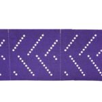 3M 34449 737U Hookit Purple Clean Sanding Sheet Roll 3" 320+ Grit Cubitron 2 II 70mm x 12m - Image 2