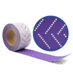 3M 34449 737U Hookit Purple Clean Sanding Sheet Roll 3" 320+ Grit Cubitron 2 II 70mm x 12m - Image 4